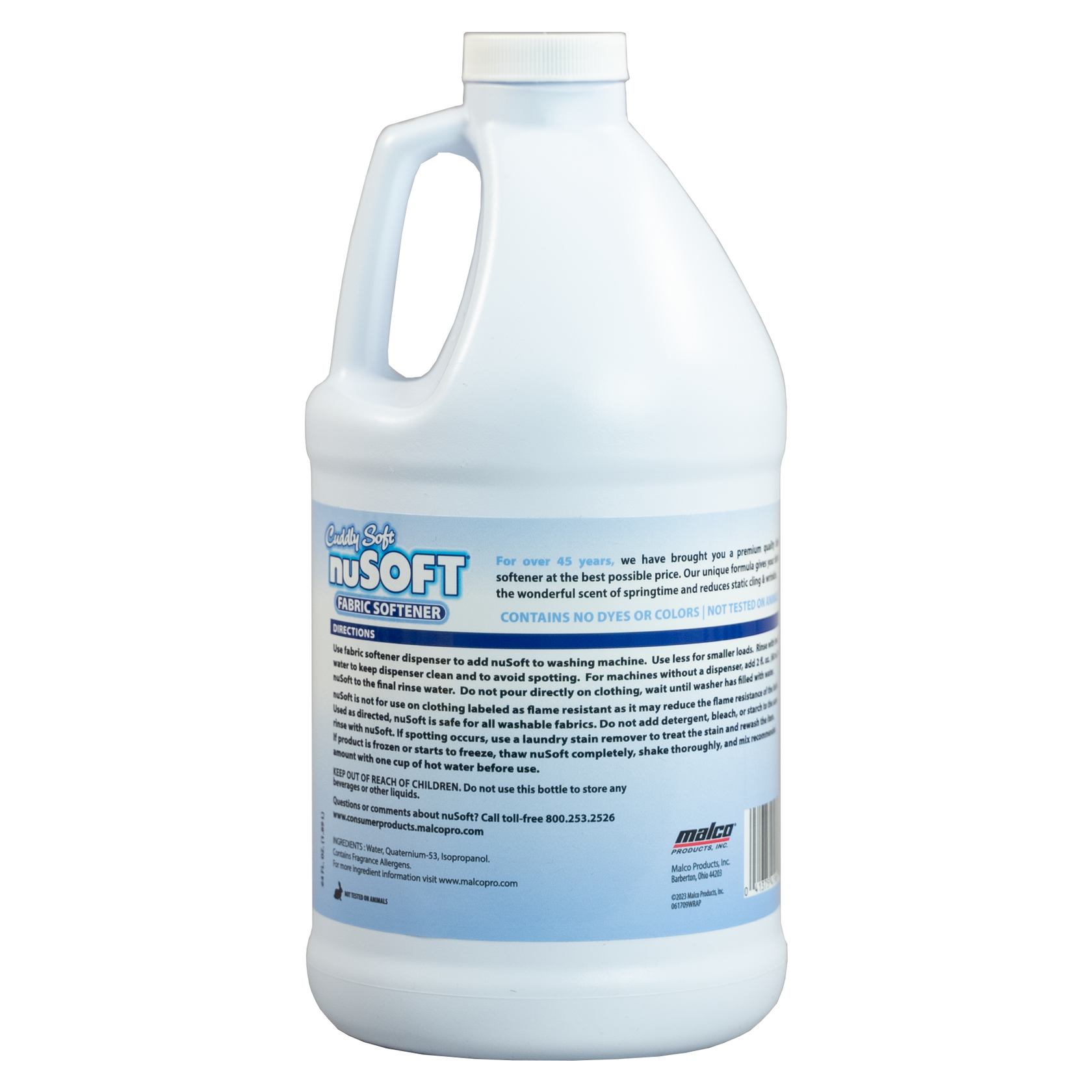 nuSOFT® Fabric Softener – Malco Corporate