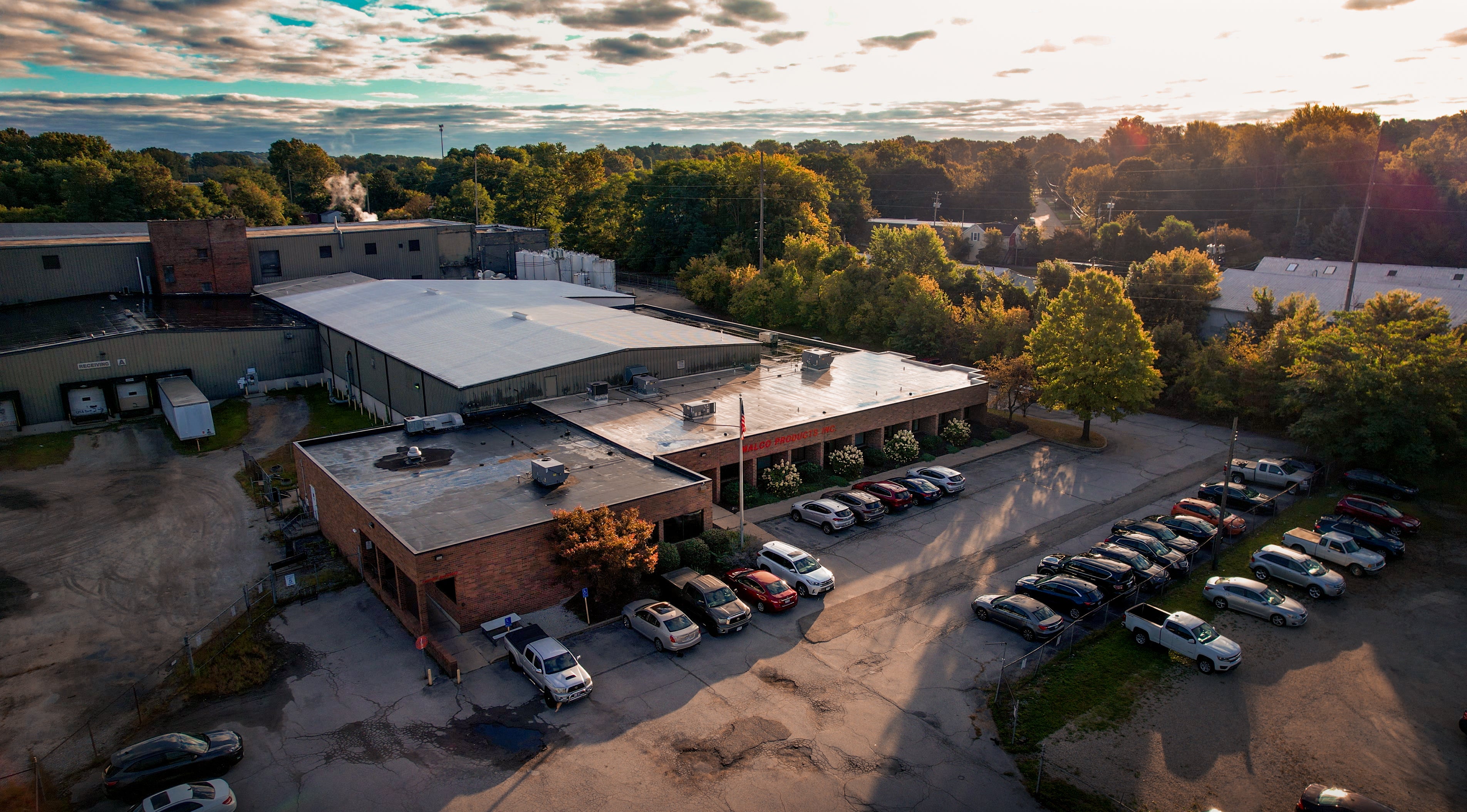 Malco Corporate Headquarters location DRONE view